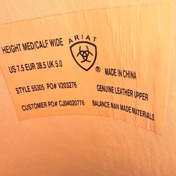 Ariat 7.5 Black Dress Riding Boots - Picture 8 of 8